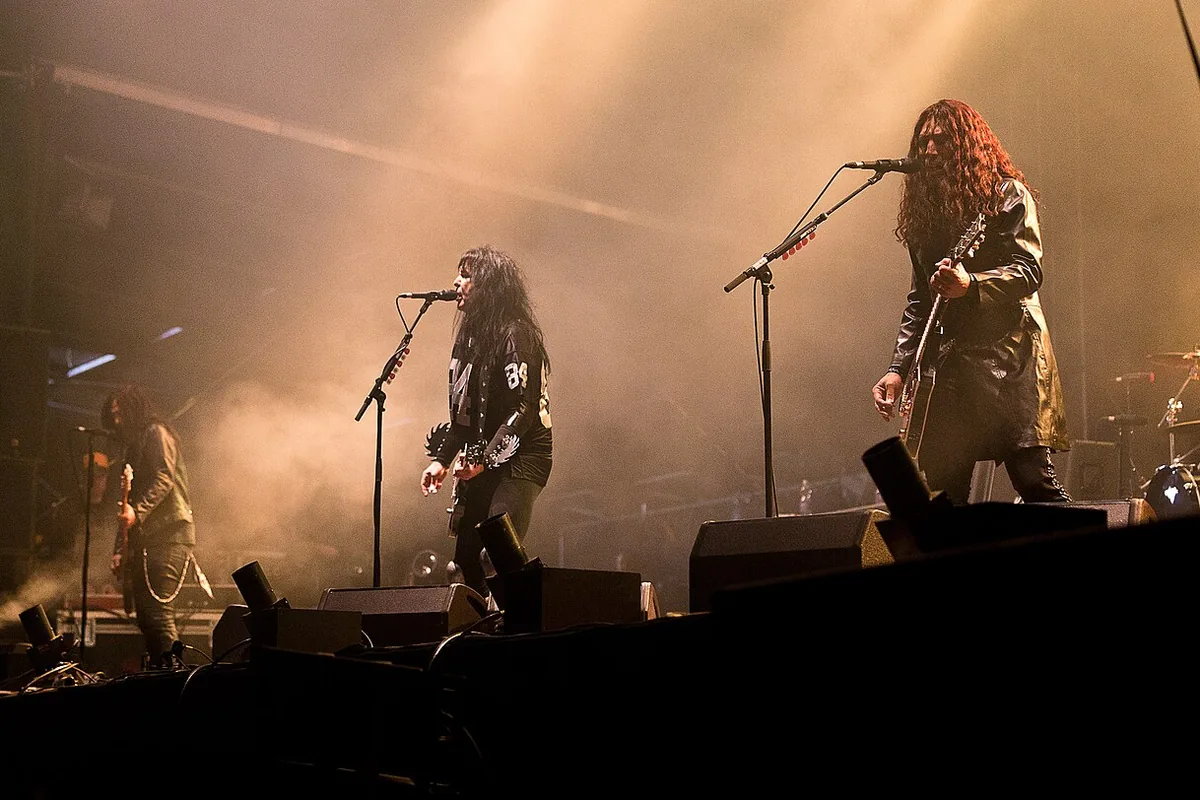 WASP performing at Rockharz Open Air in Germany in 2015
